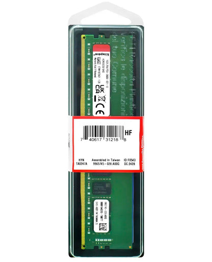 Μνήμη RAM Kingston ValueRAM, DDR5, 8GB, 5600MHz KVR56U46BS6-8