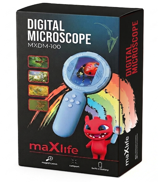 Μικροσκόπιο MaXlife MXDM-100, Μπλε