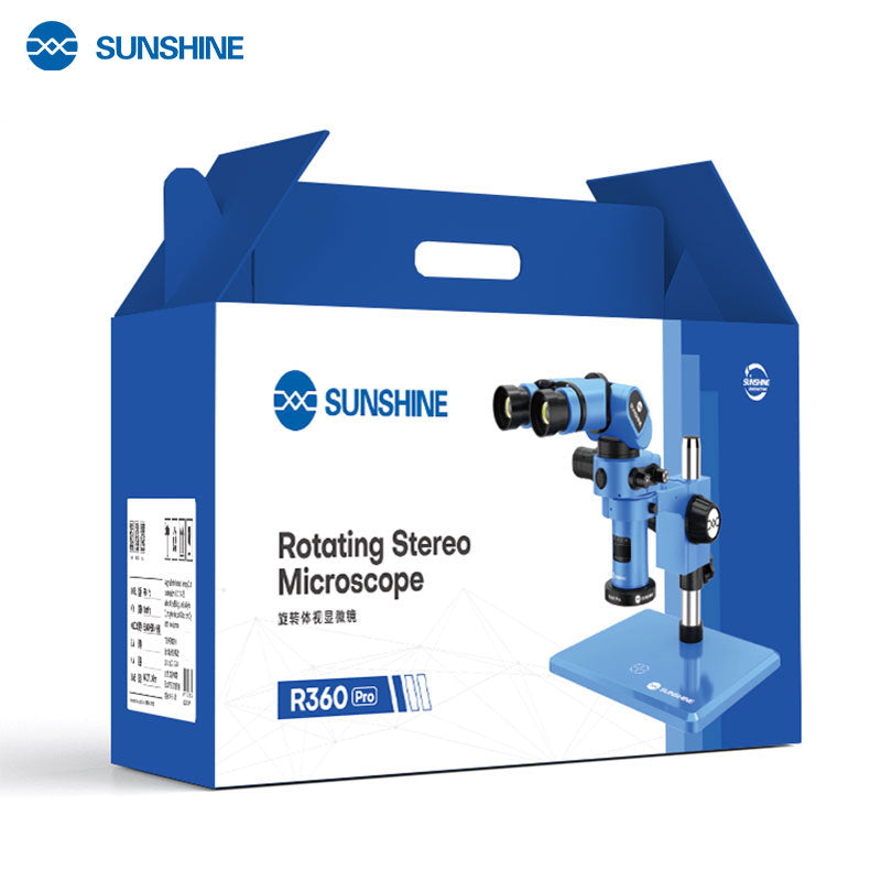 Μικροσκόπιο Sunshine R360 Pro, Μπλε