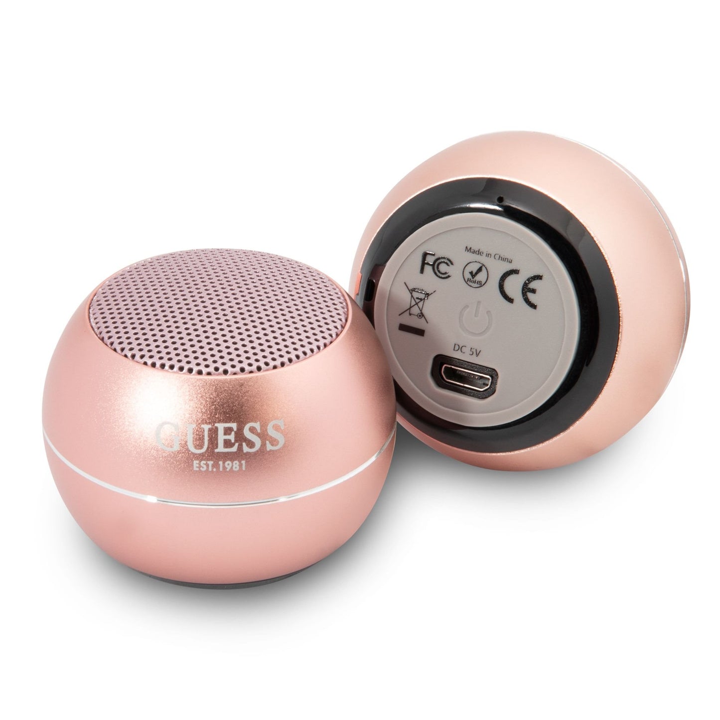 Φορητό Ηχείο Bluetooth Guess, 3W, Ροζ
