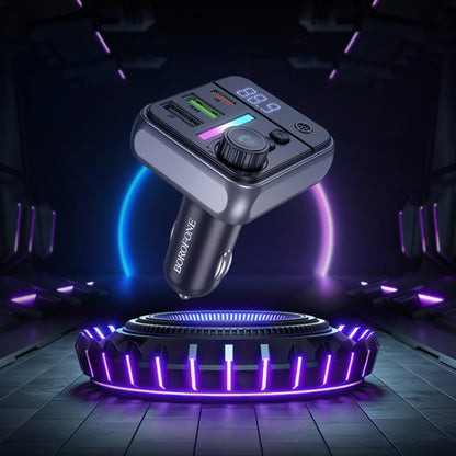 Modulator FM Bluetooth Borofone BC50 Ascenso, 2 x USB-A - 1 x USB-C