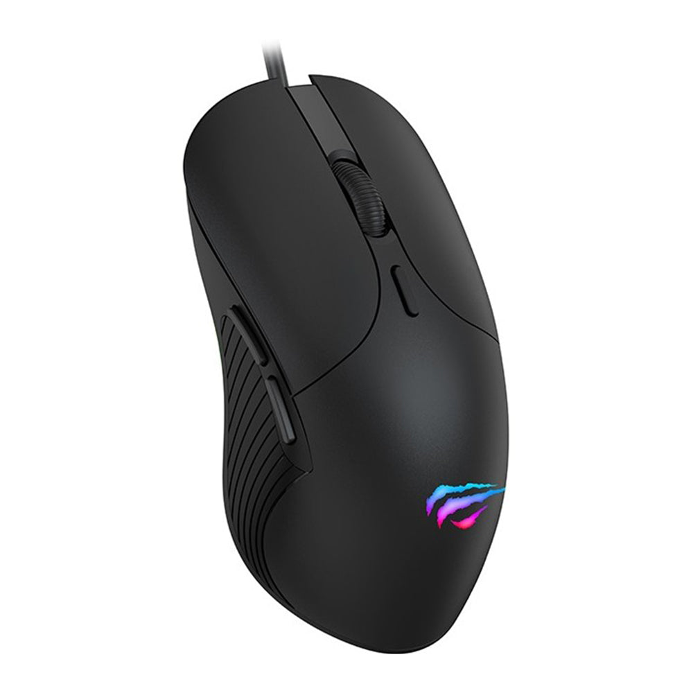 Mouse Gaming Wired USB HAVIT MS1020WB, RGB, 240DPI, Μαύρο