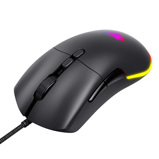 Mouse Gaming Wired USB HAVIT MS954, 800DPI - 12000DPI, 1.6m, Μαύρο