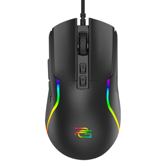Mouse Gaming Wired USB Proove Assembler, RGB, 12400DPI, Μαύρο CMAS00000101