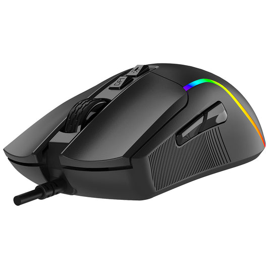 Mouse Gaming Wired USB Proove Assembler, RGB, 12400DPI, Μαύρο CMAS00000101