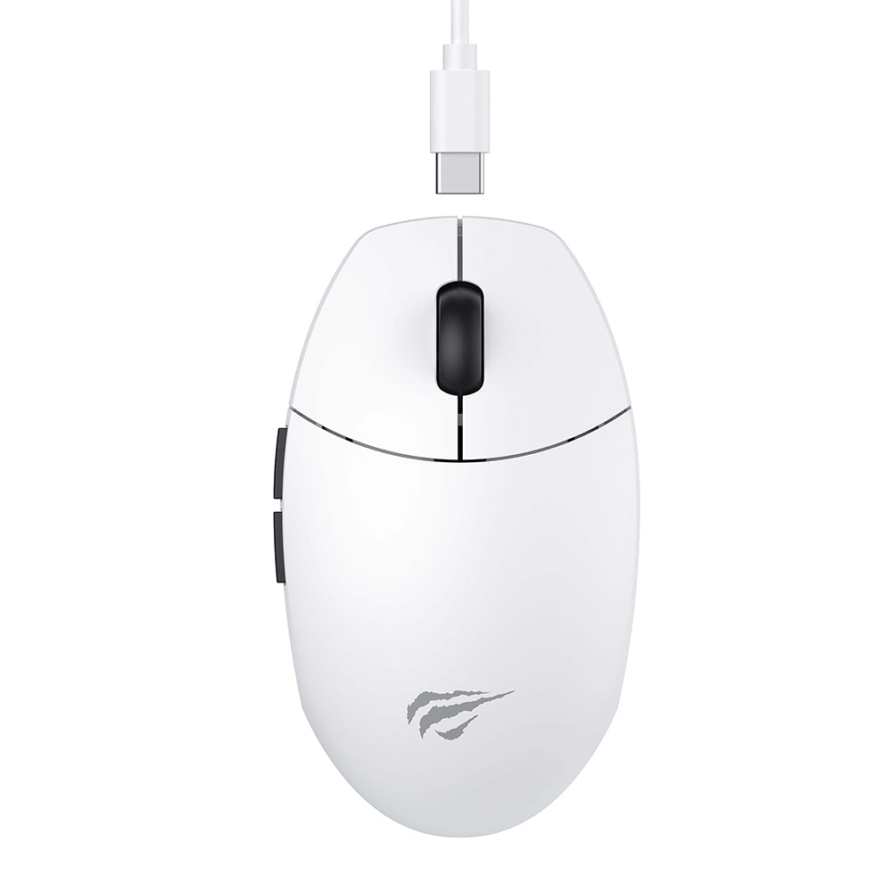 Ασύρματο Gaming Mouse HAVIT MS1039W, 800DPI - 7400DPI, Λευκό