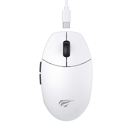 Ασύρματο Gaming Mouse HAVIT MS1039W, 800DPI - 7400DPI, Λευκό