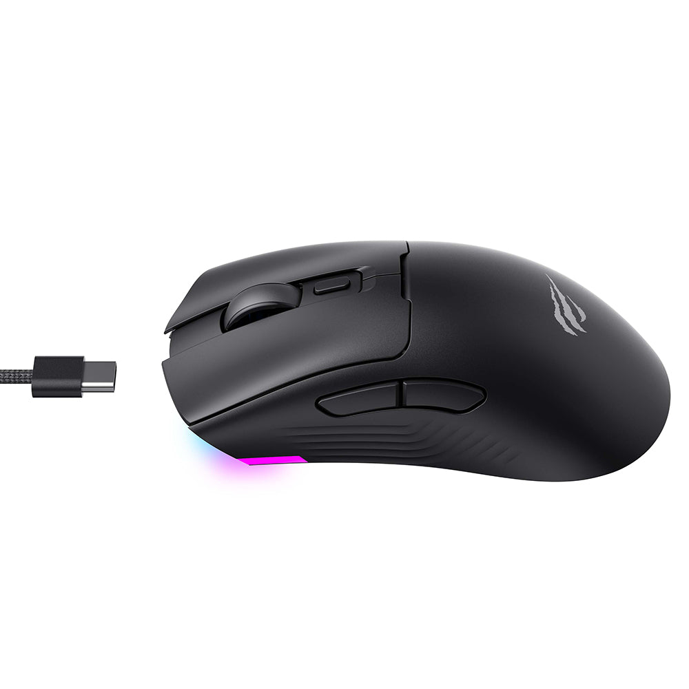 Mouse Gaming Wireless HAVIT MS966WB, 800DPI - 10000DPI, Μαύρο