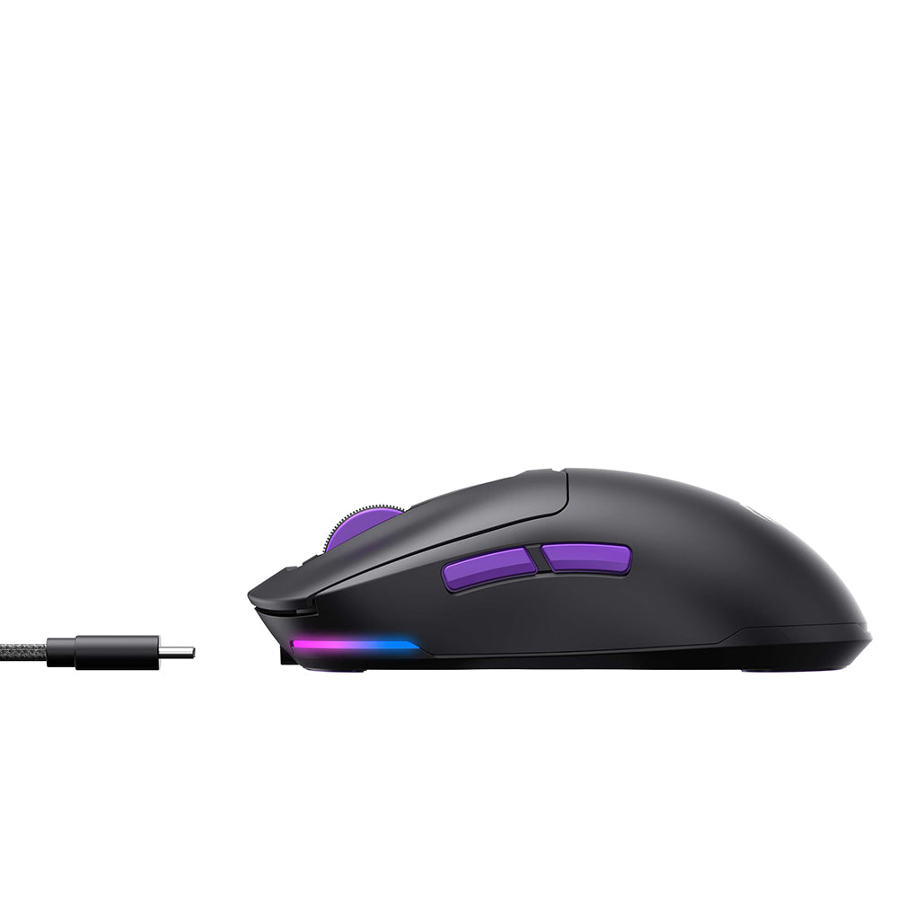 Ασύρματο Gaming Mouse HAVIT MS969WB, RGB, 1000DPI - 16000DPI, BT / Wi-Fi / Ενσύρματο, Μαύρο