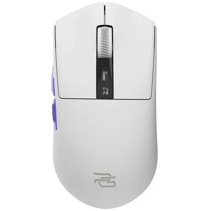 Mouse Gaming Wireless Proove Jester, 800DPI - 26000DPI, Οθόνη OLED, Λευκό WMJS00022002