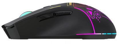 Ασύρματο Gaming Ποντίκι WZK WMGB-3200, 3200DPI, RGB, Μαύρο