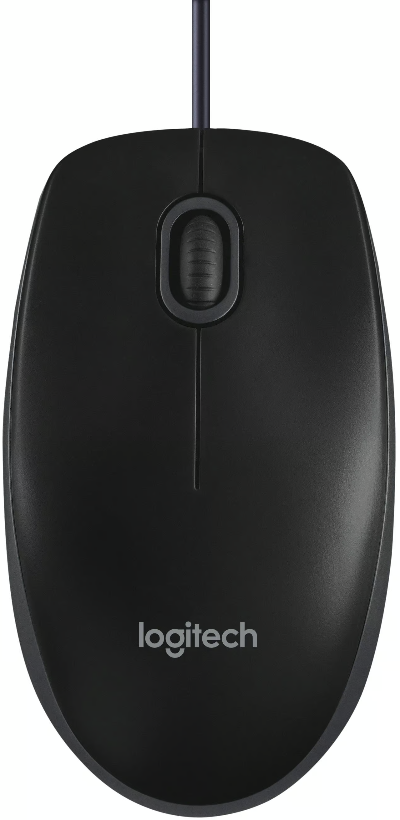 Mouse Wired USB Logitech B100, 1000DPI, Μαύρο 910-003357