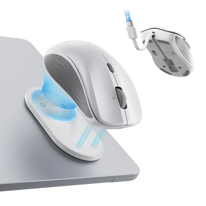 Ασύρματο Ποντίκι ESR MagMouse, 800DPI - 4800DPI, BT / Wi-Fi, Λευκό