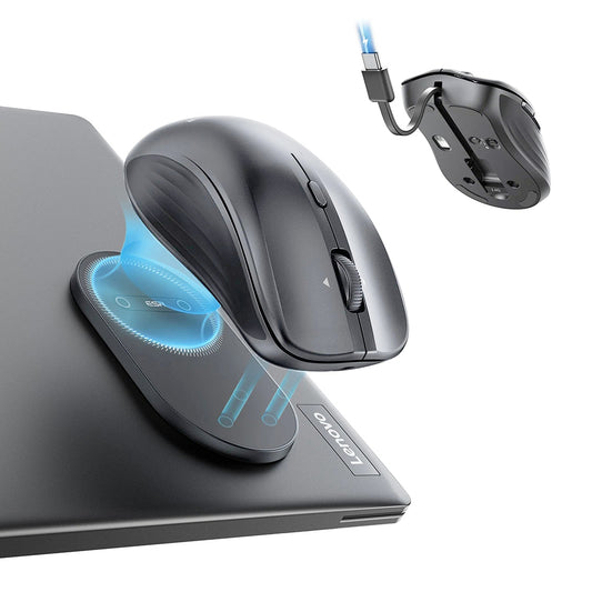 Ασύρματο Ποντίκι ESR MagMouse, 800DPI - 4800DPI, BT / Wi-Fi, Γκρι