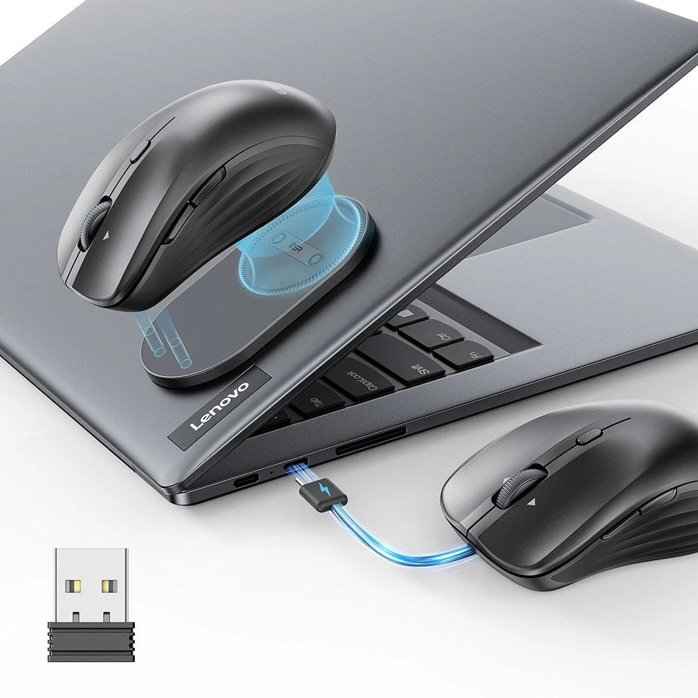 Ασύρματο Ποντίκι ESR MagMouse, 800DPI - 4800DPI, Γκρι