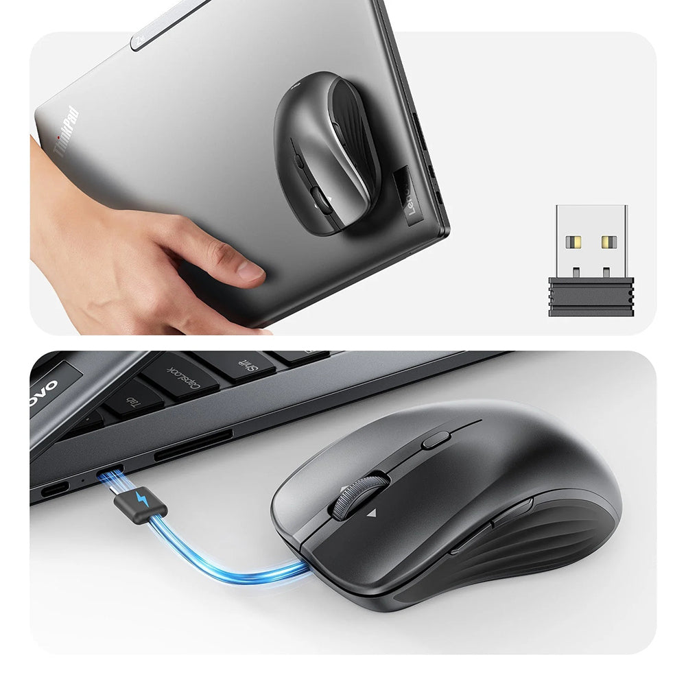 Ασύρματο Ποντίκι ESR MagMouse, 800DPI - 4800DPI, Γκρι