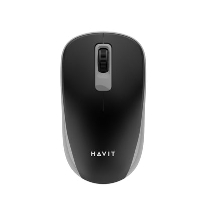 Mouse Wireless HAVIT MS626GT, 1200DPI, Μαύρο Γκρι