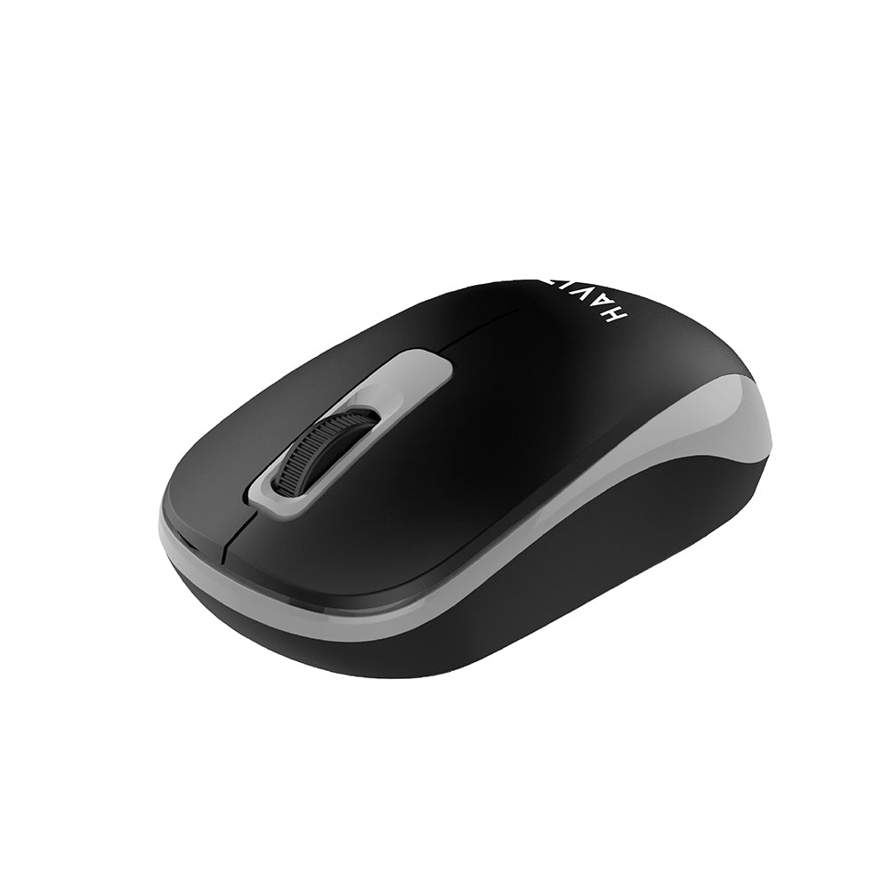 Mouse Wireless HAVIT MS626GT, 1200DPI, Μαύρο Γκρι