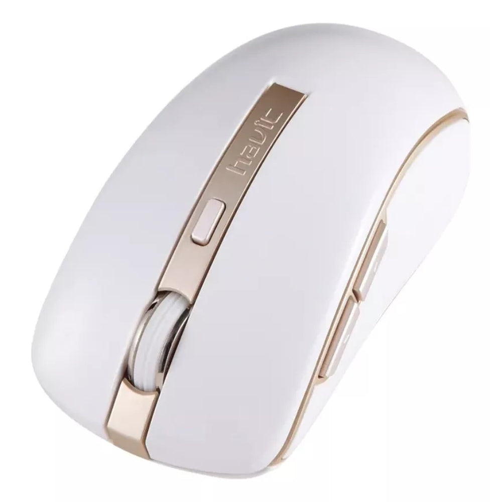 Mouse Wireless HAVIT MS951GT, 1000DPI - 1600DPI, Λευκό Χρυσό