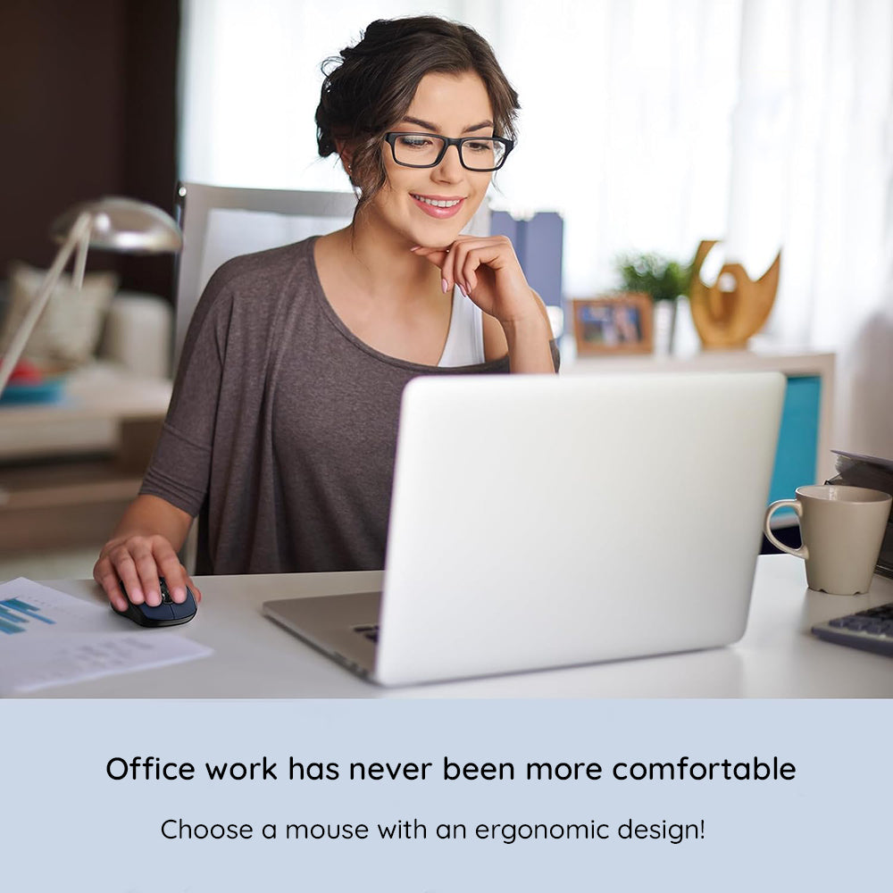 Mouse Wireless HAVIT MS989GT, 800DPI - 1600DPI, Μαύρο Μπλε