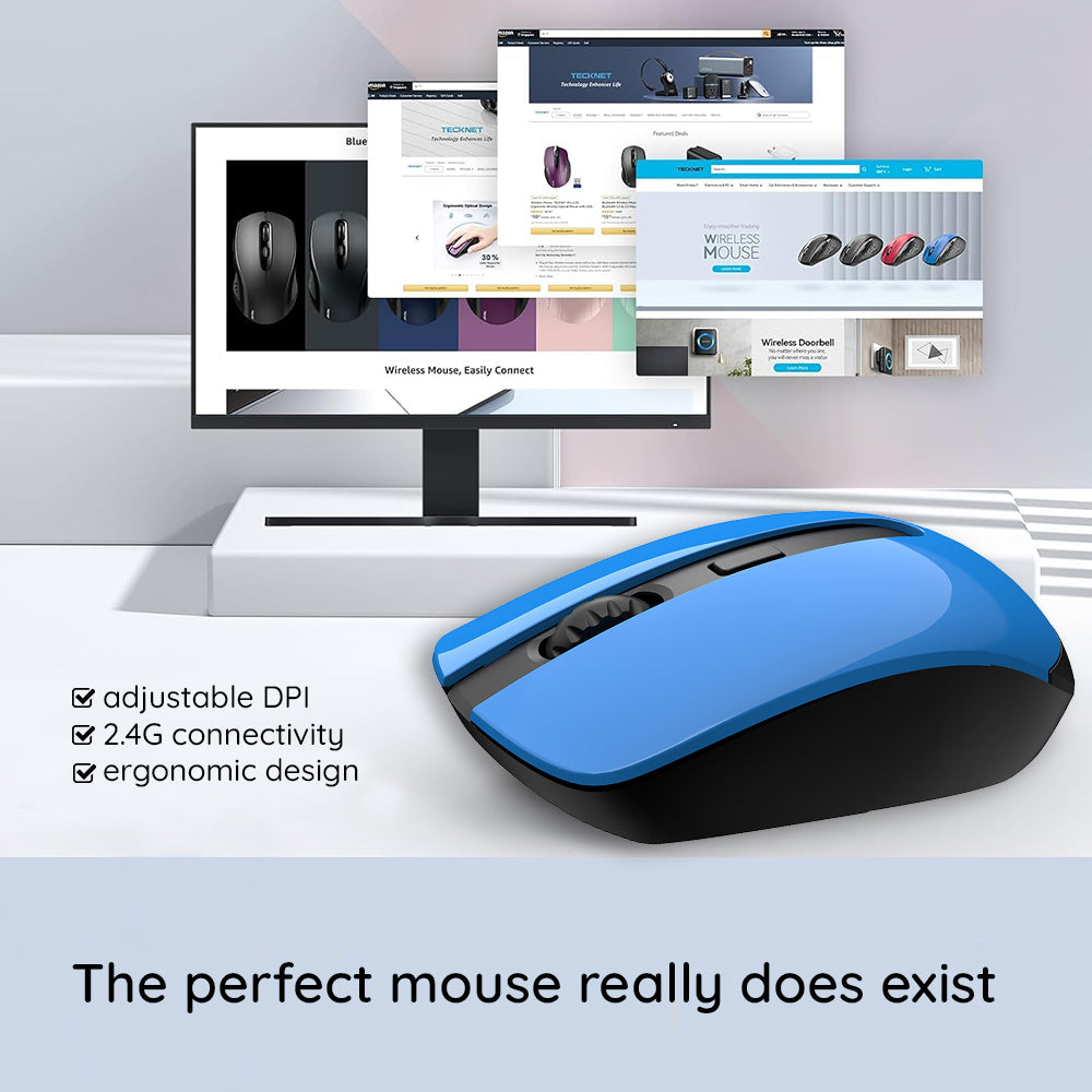 Mouse Wireless HAVIT MS989GT, 800DPI - 1600DPI, Μαύρο Μπλε
