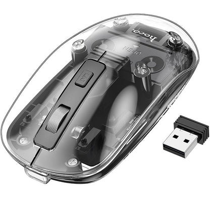 Ασύρματο Ποντίκι HOCO GM29, 1600DPI, BT / Wi-Fi, Μαύρο