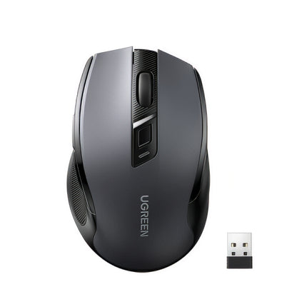 Ασύρματο Ποντίκι UGREEN MU006 (90855), 4000DPI, BT / Wi-Fi, Γκρι