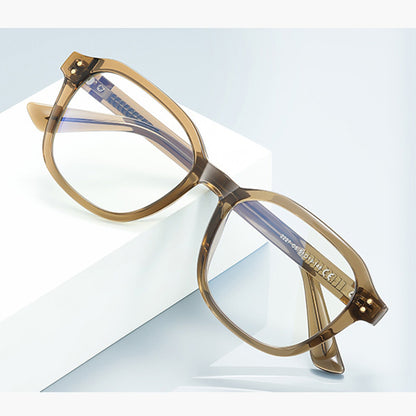 Γυαλιά Υπολογιστή Ανδρικά Techsuit 2227, Αντι-Μπλε Φως, Ανοιχτό Καφέ