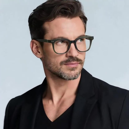 Techsuit 2229 Men's Computer Glasses, Anti-Blue Light, Gray