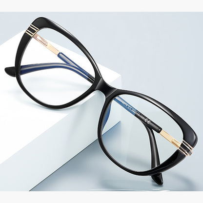 Techsuit 2274 Women's Computer Glasses, Anti-Blue Light, Black