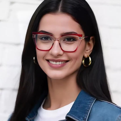 Γυναικεία Οθόνης Οπτικά Techsuit 2275, Αντι-Μπλε Φως, Μαύρα Χρυσά