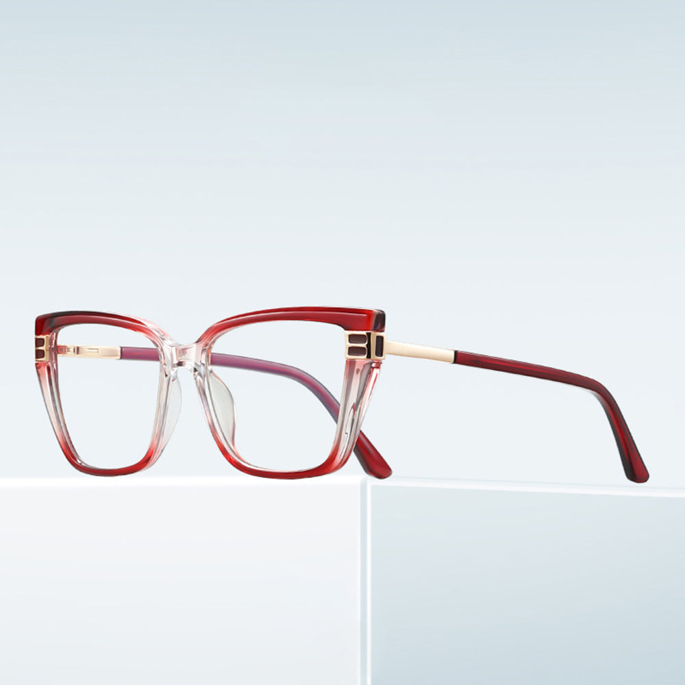 Γυναικεία Οθόνης Οπτικά Techsuit 2275, Αντι-Μπλε Φως, Μαύρα Χρυσά