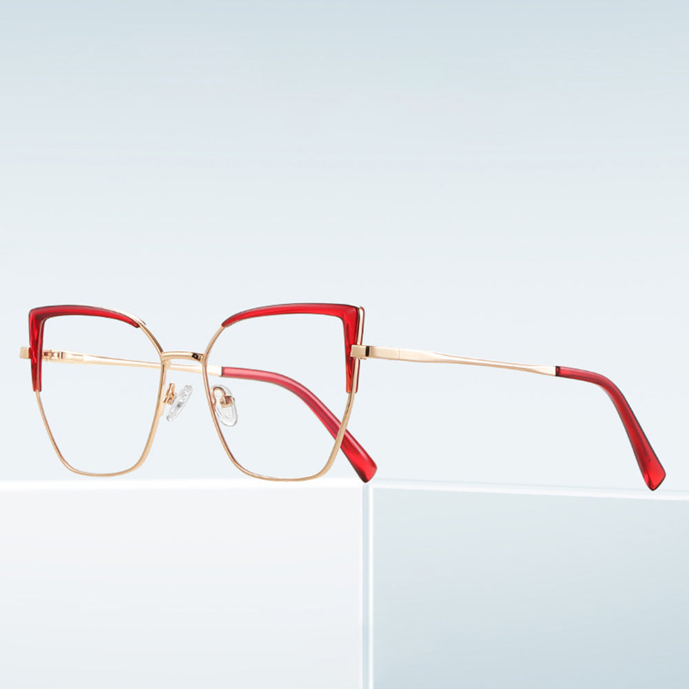 Γυναικεία Οθόνης Οπτικά Techsuit 3156, Αντι-Μπλε Φως, Ροζ Χρυσά