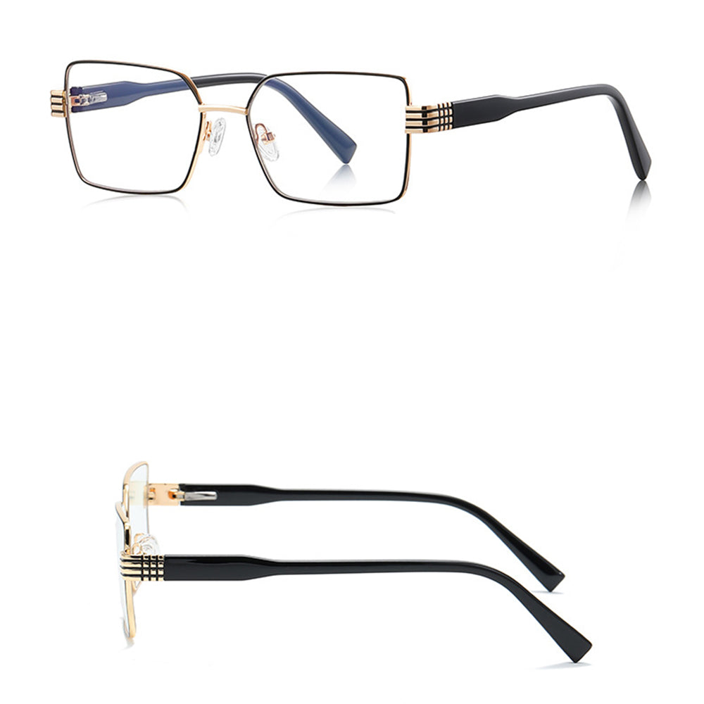 Techsuit 3160 Women's Computer Glasses, Anti-Blue Light, Black