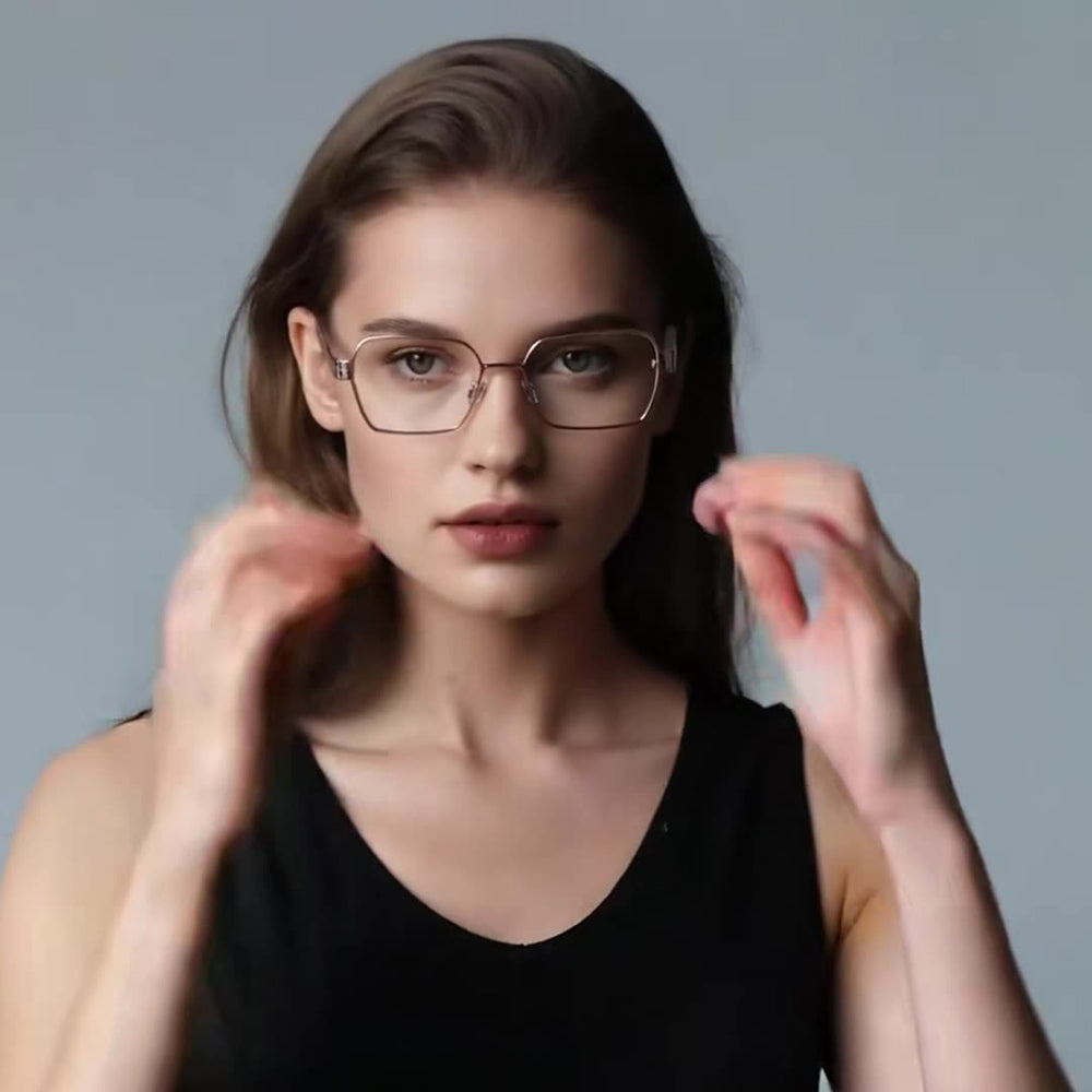 Γυαλιά Υπολογιστή Γυναικεία Techsuit 3161, Αντι-Μπλε Φως, Ροζ Χρυσά