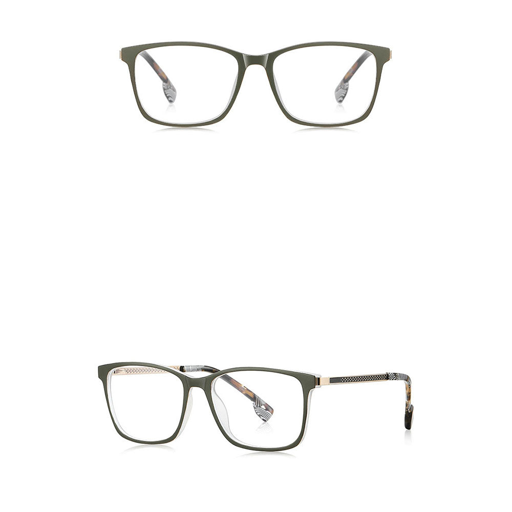 Techsuit LS202 Women's Computer Glasses, Anti-Blue Light, Green