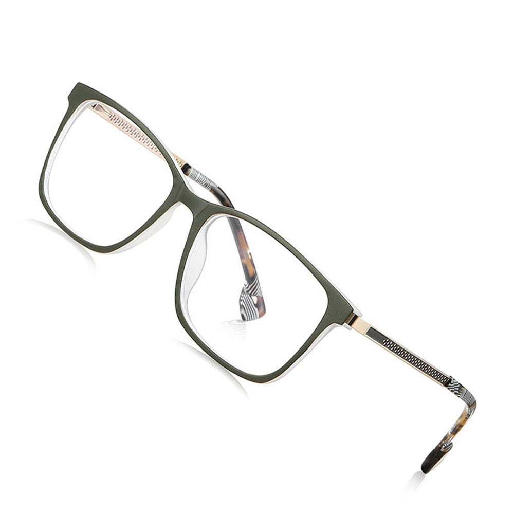 Techsuit LS202 Women's Computer Glasses, Anti-Blue Light, Green