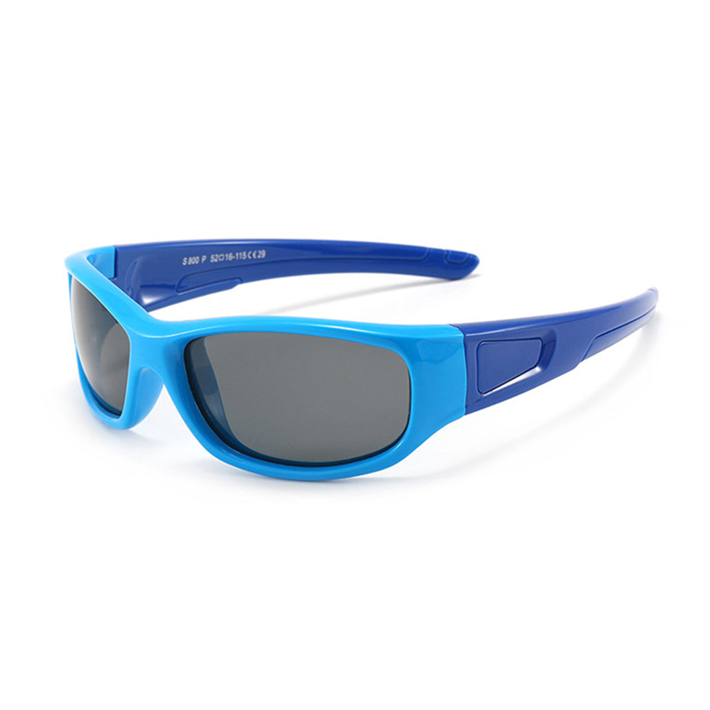 Techsuit 800-C29 Kids' Sports Sunglasses, Polarized, Blue