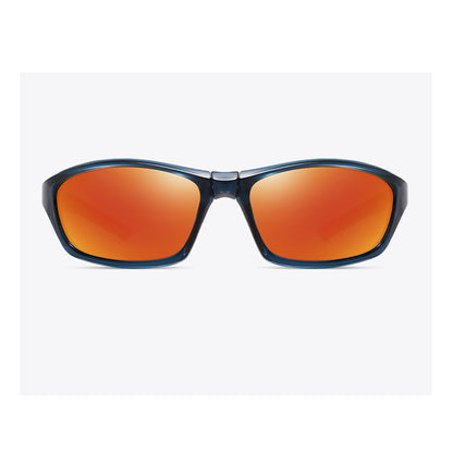Unisex Techsuit 24101 Cycling Glasses, Polarized, Black