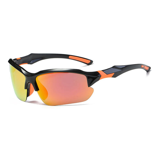 Γυαλιά Ποδηλασίας Unisex Techsuit 9301, Προστασία UV, Μαύρα Πορτοκαλί