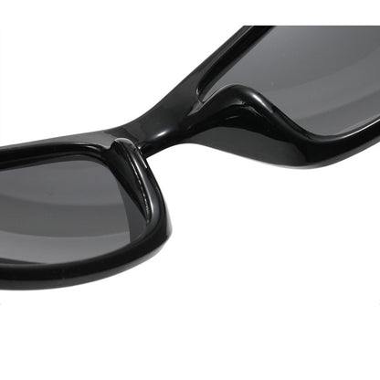 Unisex Cycling Glasses Techsuit 9937, Black Green