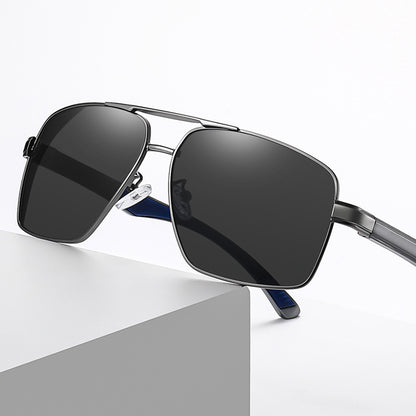 Men's Techsuit LM001 Sunglasses, Polarized, UV Protection, Gray