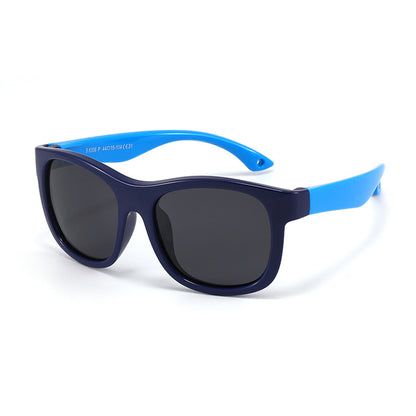 Techsuit Baby Sunglasses 8306-C31, Polarized, Black Blue