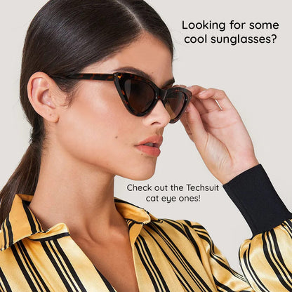 Γυναικεία Γυαλιά Ηλίου Techsuit 5040, Μαύρα