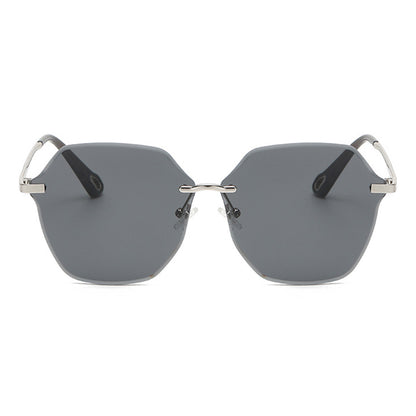 Techsuit 8195 Women's Sunglasses, Silver Gray