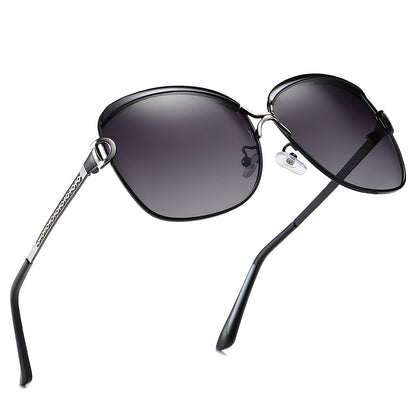Techsuit 8702 Women's Sunglasses, Polarized, UV Protection, Brown