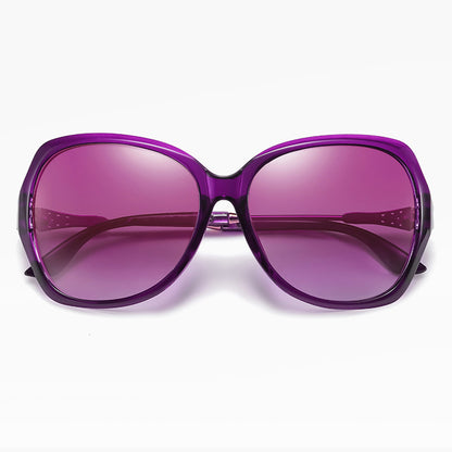 Techsuit 8881 Women's Sunglasses, Polarized, UV Protection, Purple