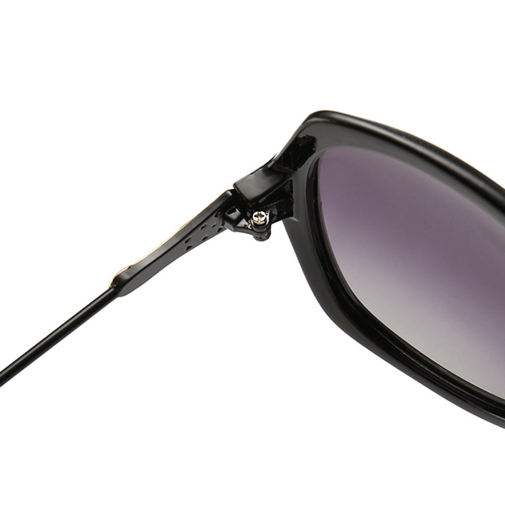 Techsuit 8881 Women's Sunglasses, Polarized, UV Protection, Black Gray