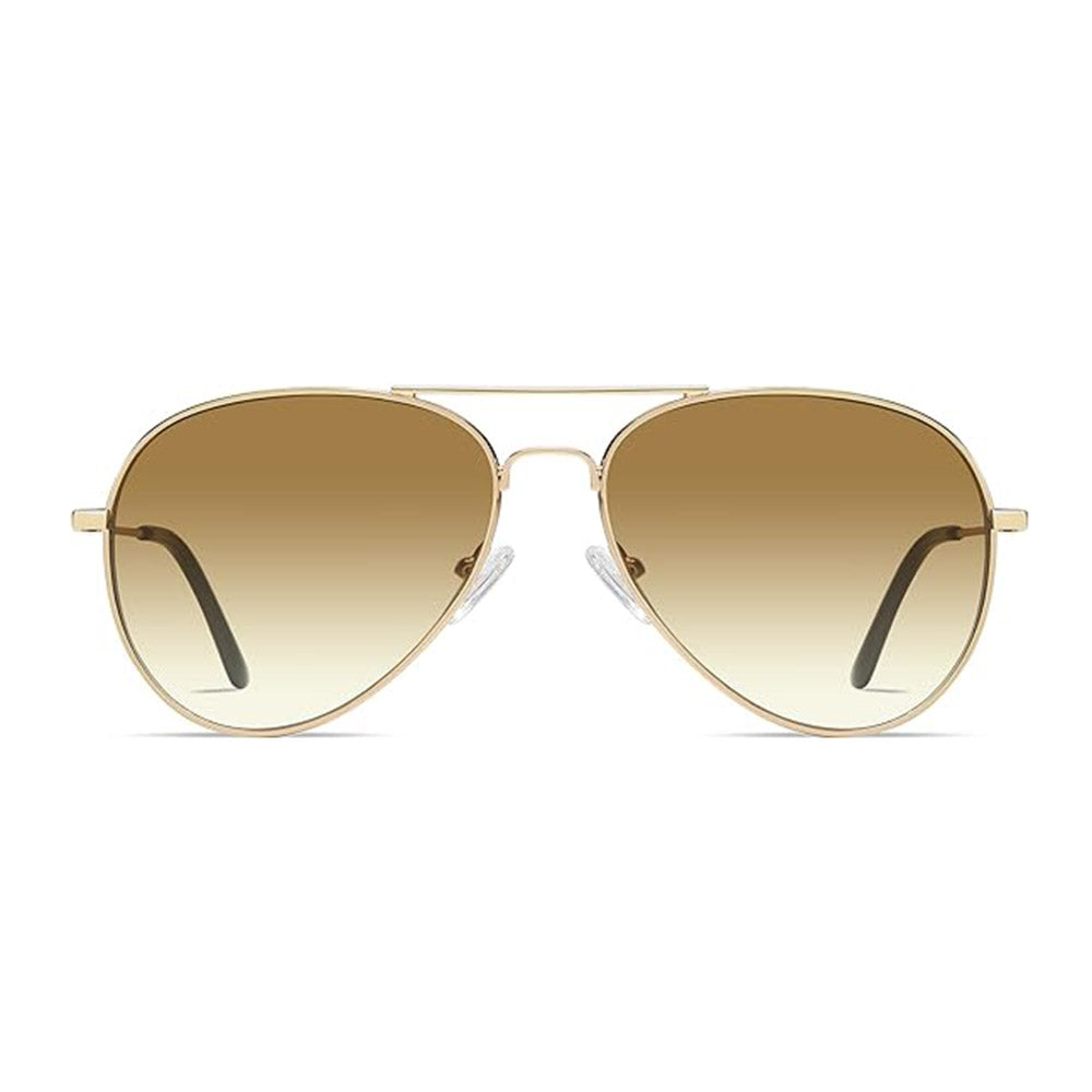 Unisex Techsuit 3025 Sunglasses, UV Protection, Gold Brown