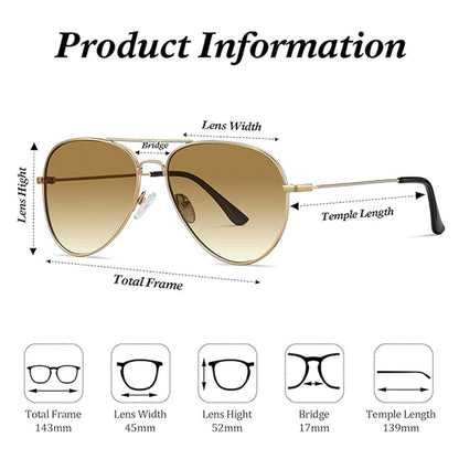 Unisex Techsuit 3025 Sunglasses, UV Protection, Gold Brown